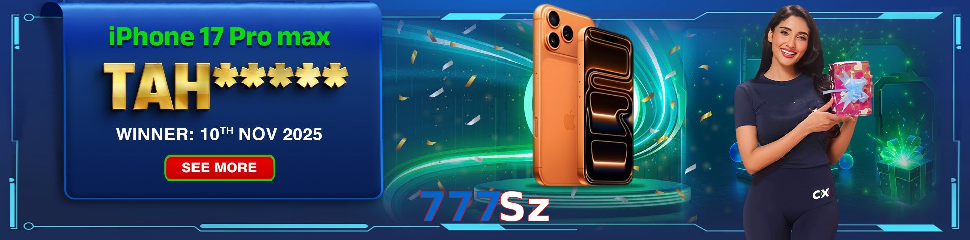 777Sz hero visual